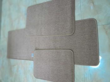 Product Review of Tren-D-rugs Keset kaki alas lantai kamar tidur ruang tamu koridor panjang lorong runner kitchen mat polos anti slip murah 1 set isi 3 pcs - NMs from M**G 1