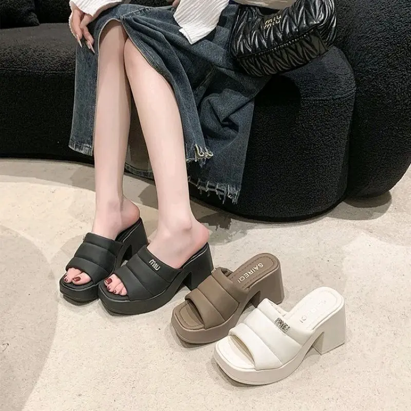 Sandal Wedges Wanita Import Premium Kualitas Model Terbaru B24