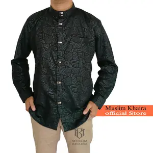 Baju Koko Emboss Koko sultan jasko kemko baju muslim pria