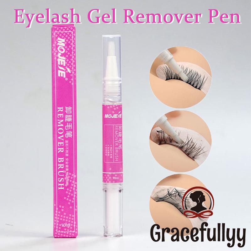 [COD]MOJEE Remover Eyelash Extension 10ml/ Eyelash Remover Brush/ Remover Brush Lem Bulu Mata/ Bulu Mata Lem Remover/ Remover Brush Lem Bulu Mata/ Pelepas Penghapus Lem Bulu Mata Ekstensi Eyelash Remover-GY 0