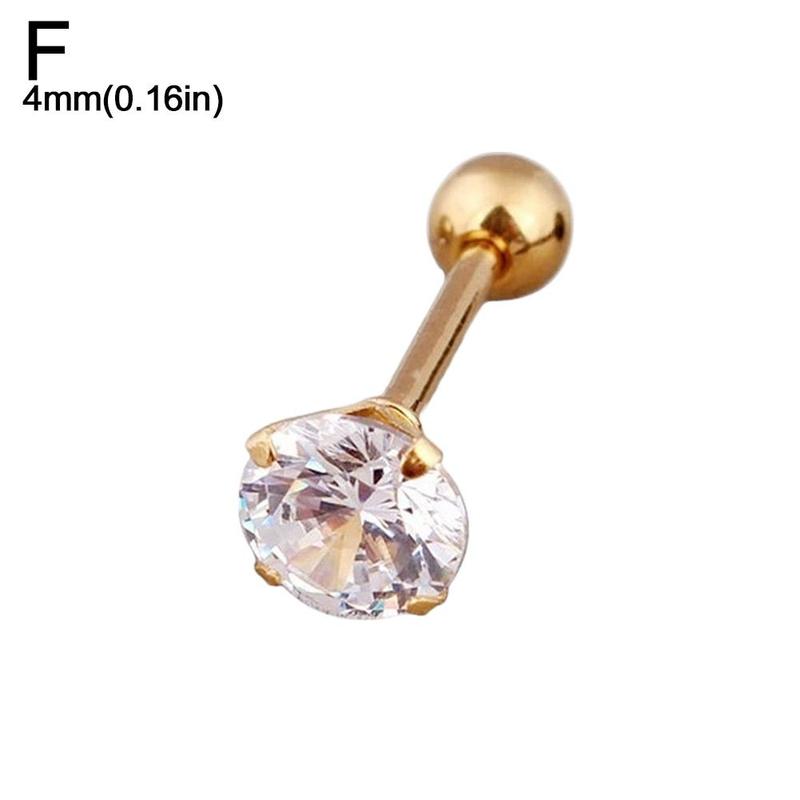 Product Introduction of Bông Tai Đinh tán Tai, Chất Liệu Thép Không Gỉ, Kích Thước Nhỏ, Thời Trang Đơn Giản, Phụ Kiện Đinh Tán, Dành Cho Nữ, I1S2 46