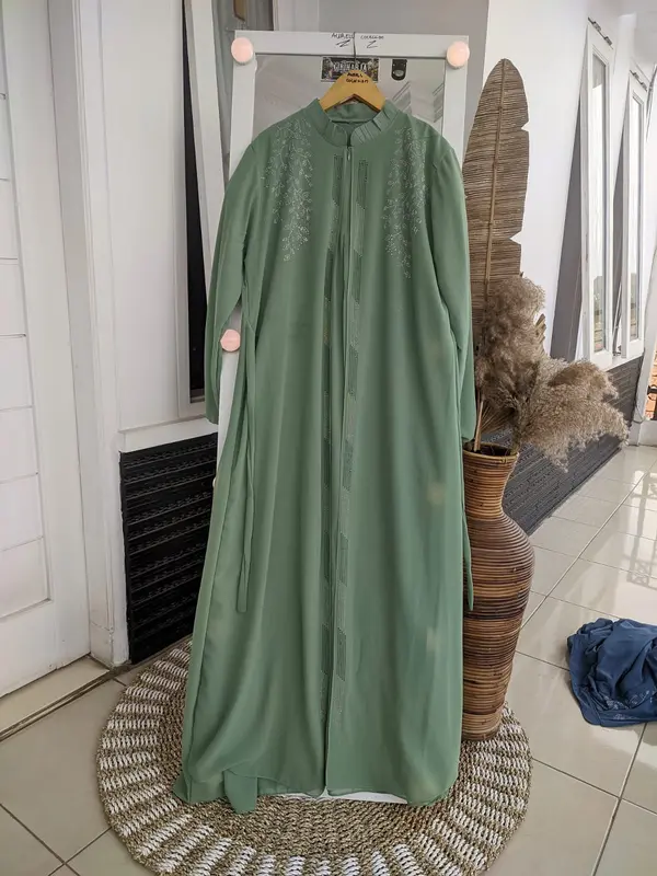 Gamis Abaya Kirena Gamis Kondangan Gamis Best Seller Ukuran S M L XL XXL 5