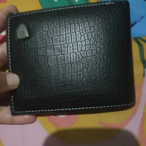 BOSTANTEN Dompet Lipat Pria Kulit PU Dengan Berbagai Motif Hitam/Coklat