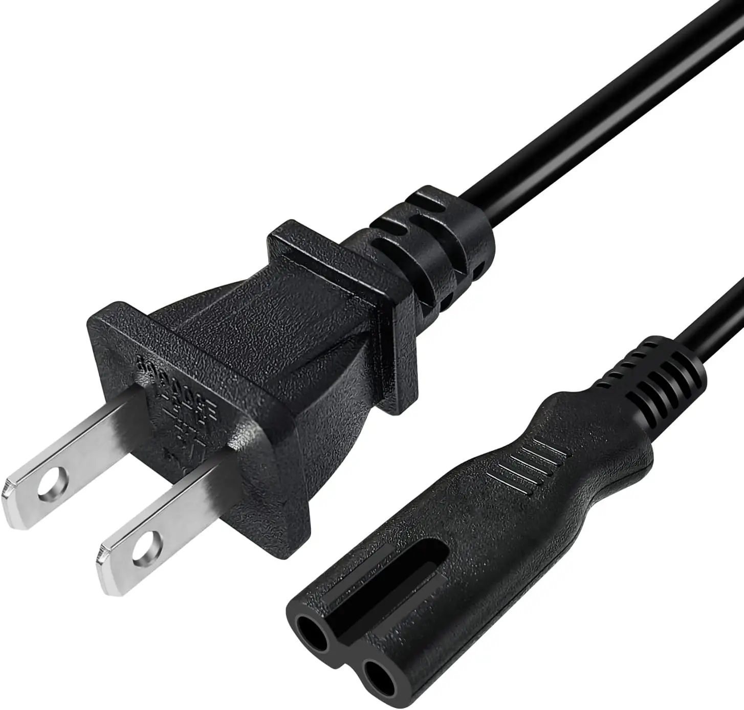 Dây nguồn AC, 2 ngạnh, Tương thích với Sony PS5 / PS4 / PS4 Slim / PS3 Slim, Xbox Series S / Xbox Series X, Xbox One S / Xbox One X, Playstation 5, Playstation 4, Playstation 3 Slim, Cáp nguồn thay thế