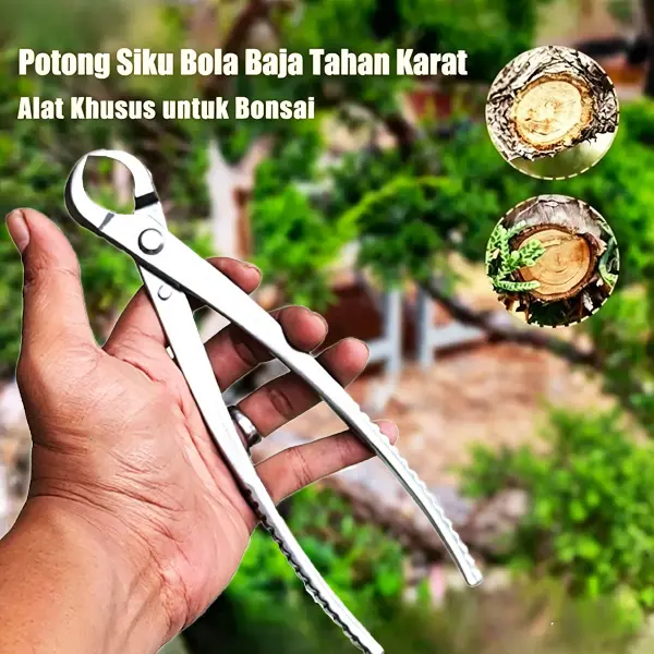 PlantMate Gunting Simpul Bola Bonsai – Alat Pemodelan & Retouching Tanaman Hias | Ready Stock COD
