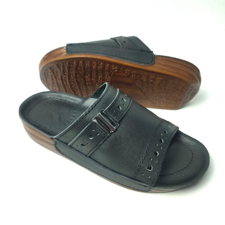 Product Introduction of Sandal Pria Kulit Asli Full Tapak 100% Original Indian Lokal 4