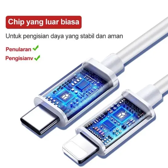 [Garansi 3 Tahun] Kabel Lightning type-c charging set Daya iPH Pengisian Cepat 20w 35W Set Adaptor Aksesori Kabel Kabel Adaptor Ponsel Cable Panjang Charger 4