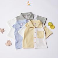 Gambar Halomam - Elvara Set (Stelan anak bayi/Setelan Anak Laki-Laki dan Perempuan) - Baby Blue, L dari halomam Kota Tangerang Selatan 5 Tokopedia