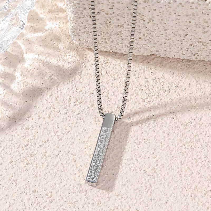 Product Introduction of Kalung Rekaan Arab, Elegan, Barang Kemas Muslim, Rantai Pasangan Uniseks, Sesuai sebagai Hadiah Percutian Jewelry Necklaces 8