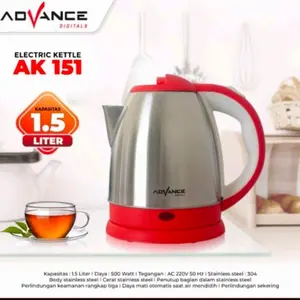 Teko Listrik/Elektrik Kettle Advance AK-151
