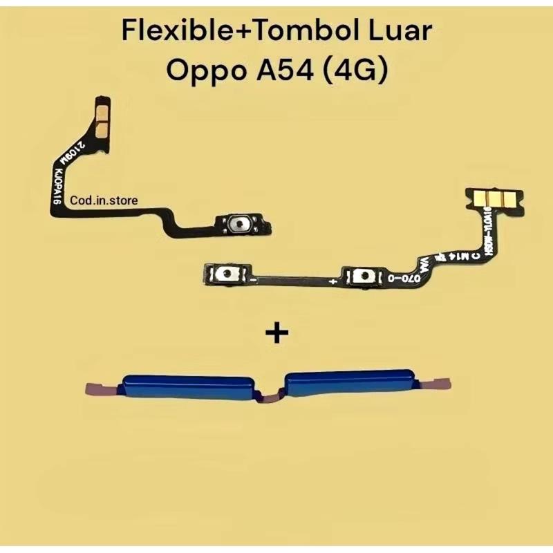 Product Introduction of FLEXIBLE ON OFF VOLUME + TOMBOL LUAR COMPATIBLE OPPO A54 4G ( 1 SET ) 8