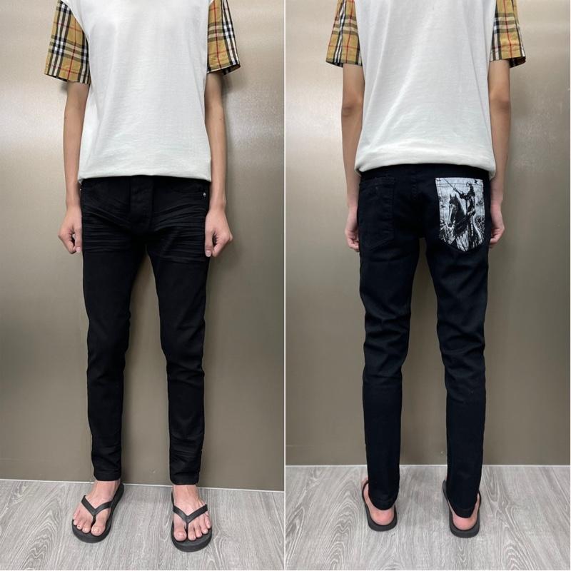 Quần jean đôn chè nam in túi mixx hoạ tiết bản siêu cấp neww host 2025