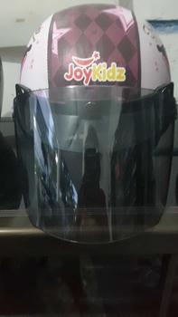 Product Review of Helm Anak Perempuan 2 sampai 7 Tahun Bogo Retro Junior Motif Kuromi Kaca Datar from u**1 3