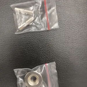 1pcs Magnet Putih Ring Koin bulat Neodymium Neodimium 20x4-6 diameter 2cm tebal 4mm lobang 6mm 20x4-6 20x4mm lubang 6mm N35