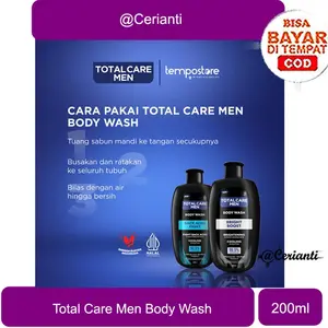 Total Care Men Body Wash Back Acne Fight 200ml_Cerianti