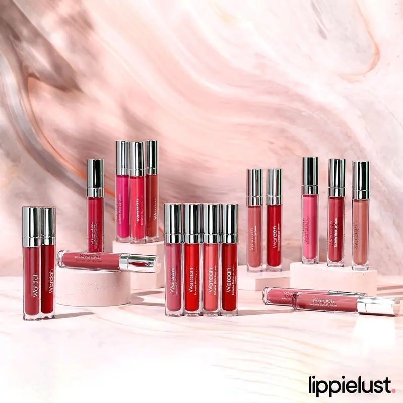 WARDAH EXCLUSIVE LIPCREAM MATTE SHADE 1-24 Tahan Lama 1