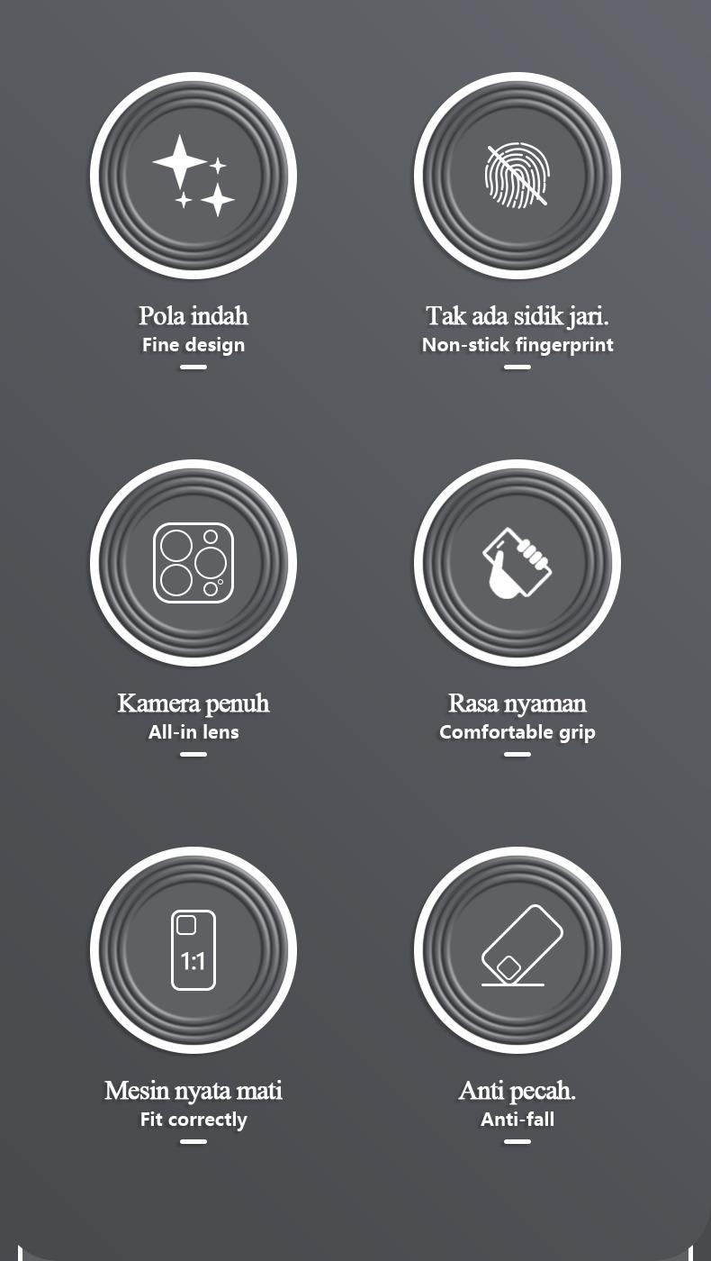 Product Introduction of Casing hp iQOOZ7X(5G) Tahan jatuh Sangat tipis Warna solid Sederhana Baru laki-laki case 4