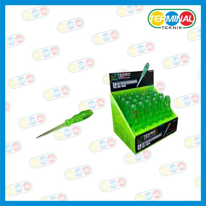 TEKIRO TESPEN AC / AC TESTER SCREWDRIVER EL-AT1497 2