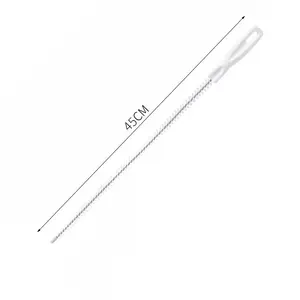45cm Sikat Pipa Pembuangan Ledeng Hair Sewer Sink Cleaning Brush