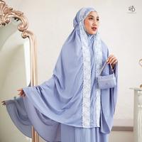 Gambar HIJABERLIN - Amina Prayer Set Mukena Travel Mini - Silver dari Hijaberlin Kota Depok 1 Tokopedia