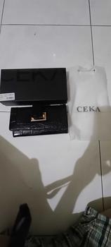 Product Review of CEKA Dompet Wanita Serbaguna Panjang Dompet Croco Kulit Dompet Kartu Terbaru - Lindex Long Wallet from l**a 1
