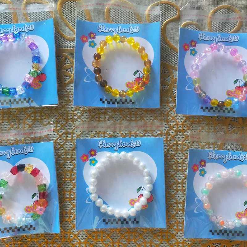 Gelang Manik Monte Korea Cantik Terbaru Bracelet All Size Elastis - Bracelets 2