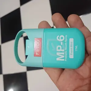 [BPOM]METOO MP-6 Probiotic Mouth Spray Pengharum Mulut Untuk Nafas Segar Mulut Fresh untuk Penghilang Bau Mulut Pewangi Mulut Long-lasting fragrance Improve bad breath Maintaining oral health