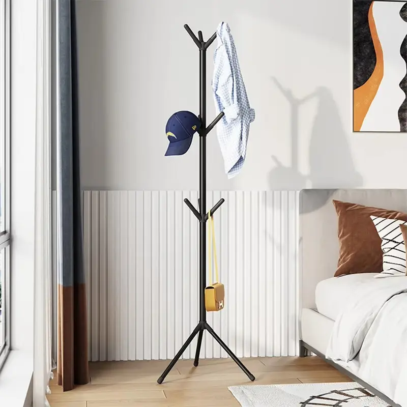 STAND HANGER GANTUNGAN BAJU 9 HOOK TIANG BERDIRI / STAND HANGER SERBAGUNA GANTUNGAN TAS TOPI BAJU PAKAIAN 1