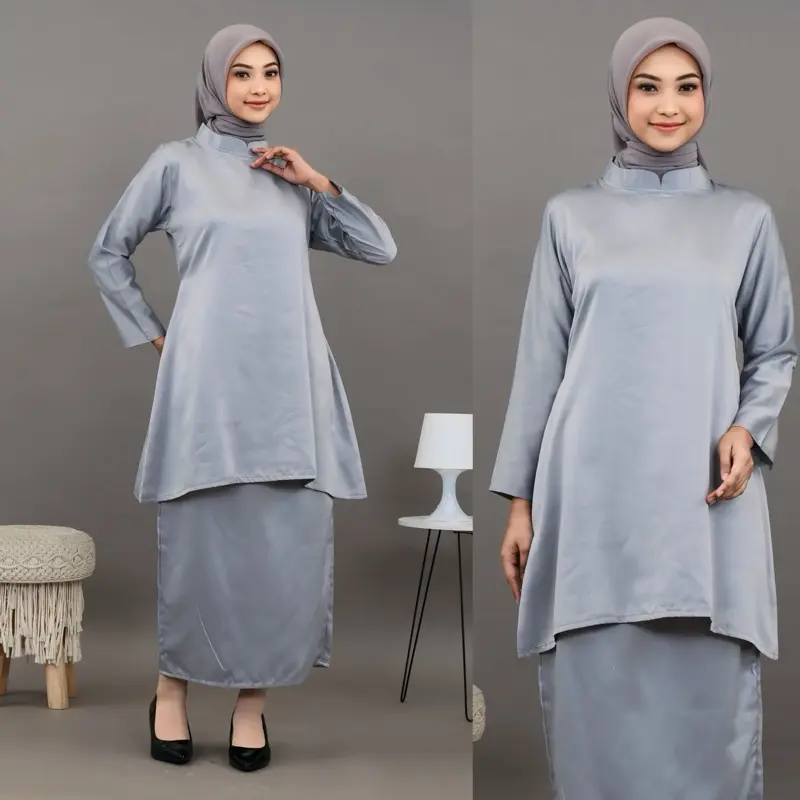 AIDANUR-Setelan kurung melayu perempuan khas malaysia riau terbaru