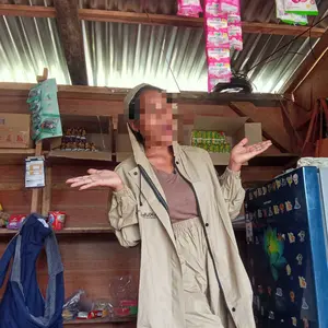 AKULA  Jas Hujan Original Pria Wanita Dewasa bahan pvc 25 untuk musim hujan