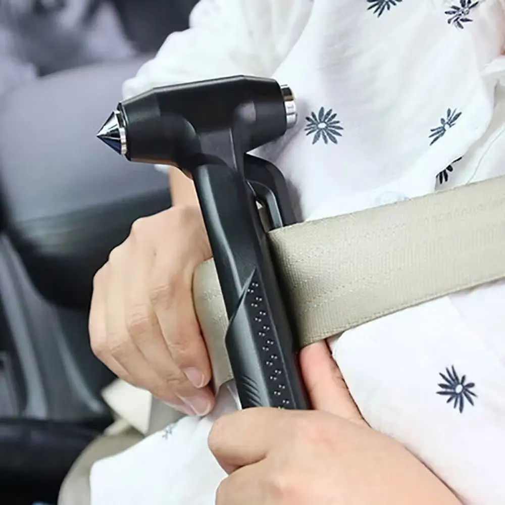 COD RUNDONG Pemecah Kaca Mobil Emergency Safety Belt Cutter Glass Breaker - R-7115 Terlaris Kotak