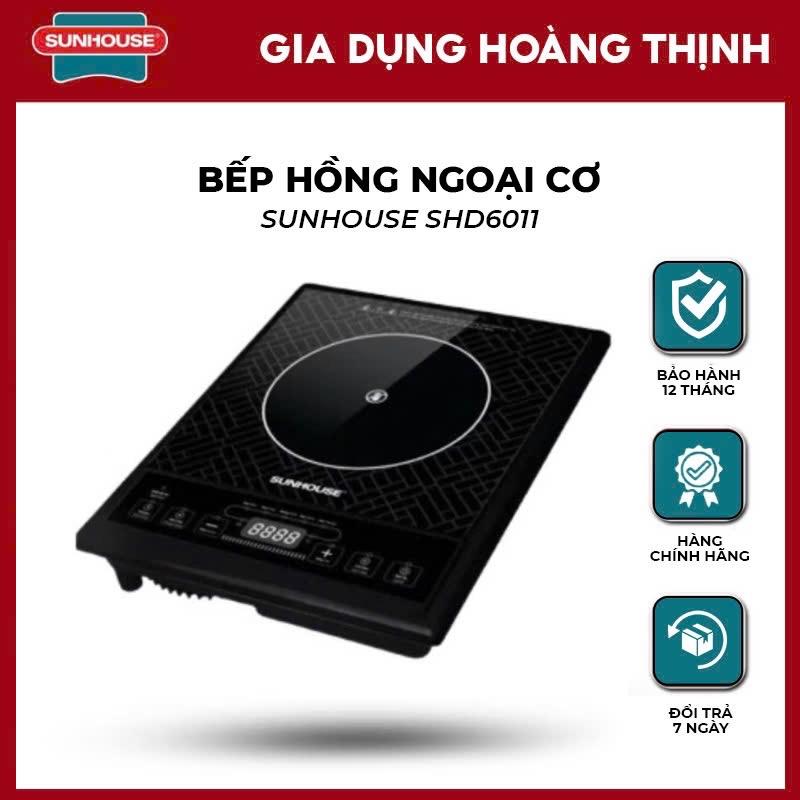 BẾP HỒNG NGOẠI CƠ SUNHOUSE SHD6011 công suất 2000W bao lỗi đổi