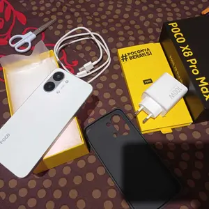 POCO X8 Pro Series | POCO X8 Pro Max (12GB/512GB)  (12GB+256GB) | POCO X8 Pro (12GB+512GB) (8GB+512GB) (8GB+256GB) | Dimensity 9500s* | 8500mAh (typ) battery dengan 100W HyperCharge* | HP Gaming [Xiaomi Official Store]