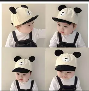 Topi Bayi model Bordir Koala / Topi Anak Anak Lucu Model Kekinian / Topi Bayi Simpel Laki Laki dan Perempuan