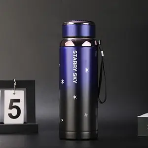Termos Air Panas Vacum Flask Stainless Steel Tali Jinjing 1000ml