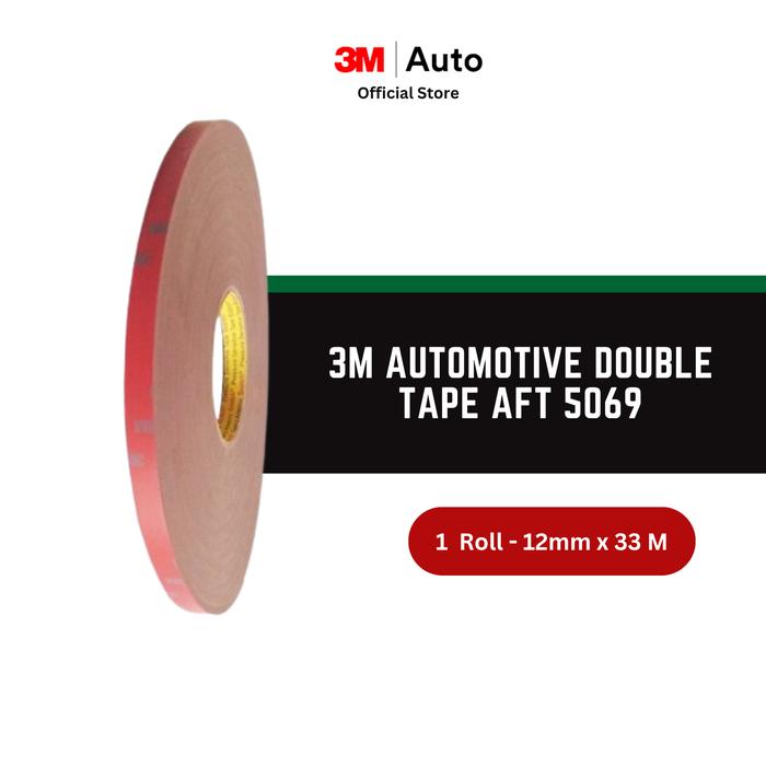 Gambar 3M AFT Acrylic Foam Tape 5069 - 1.1 mm - 12 mm x 33 m - Double Tape Mobil dari 3M Automotive Kab. Bekasi Tokopedia