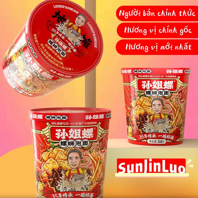 Mì ăn liền vị ốc-Đóng ly SUNJIELUO LiuZhou luosifen Sản Phẩm LiuZhou