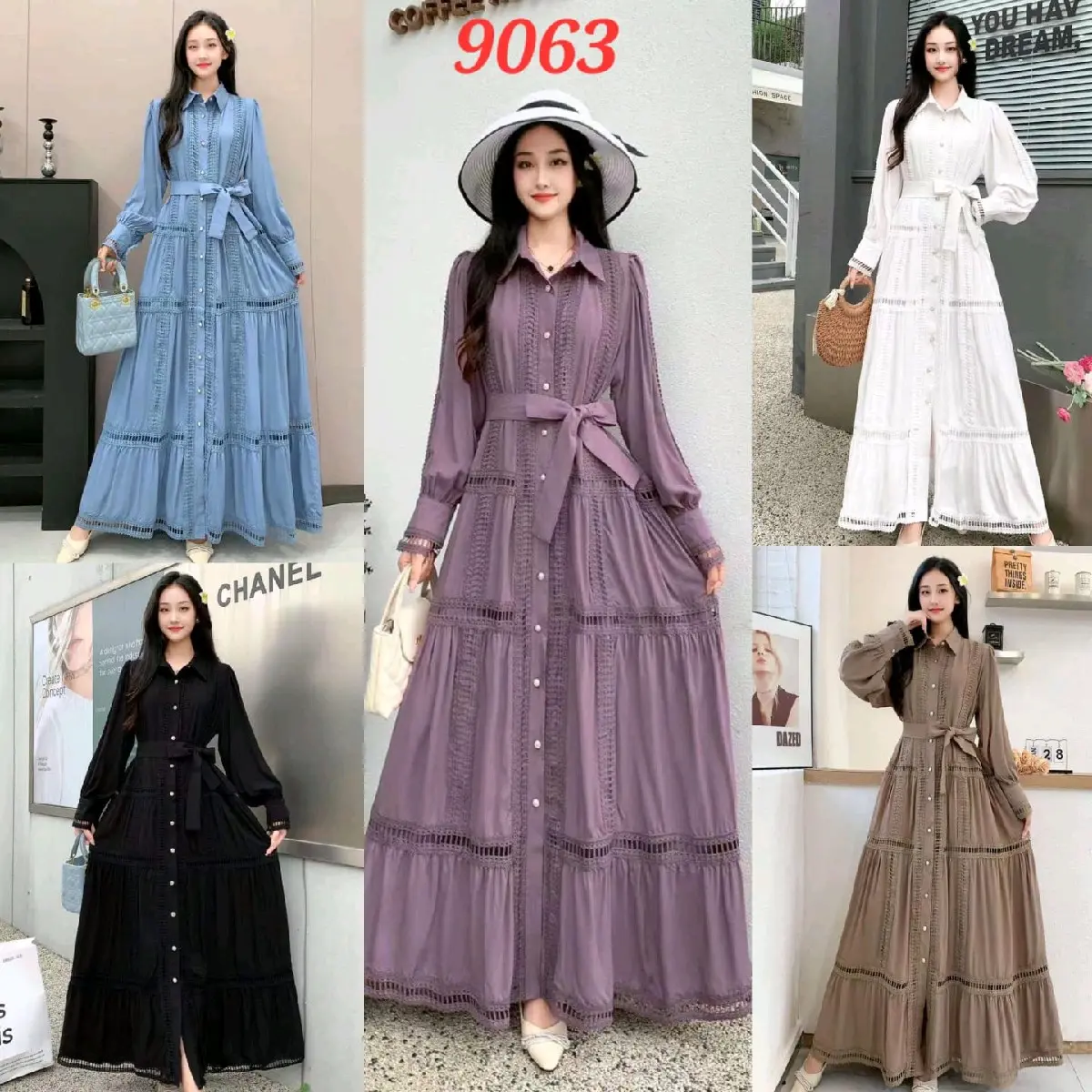 dress bkk renda bestseller mewah bahan adem