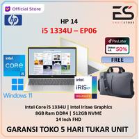 Gambar HP 14 CORE I5 1334 16GB 512GB W11 OHS 14" FHD BLIT COPILOT dari ENVICSTORE Kota Administrasi Jakarta Utara 1 Tokopedia