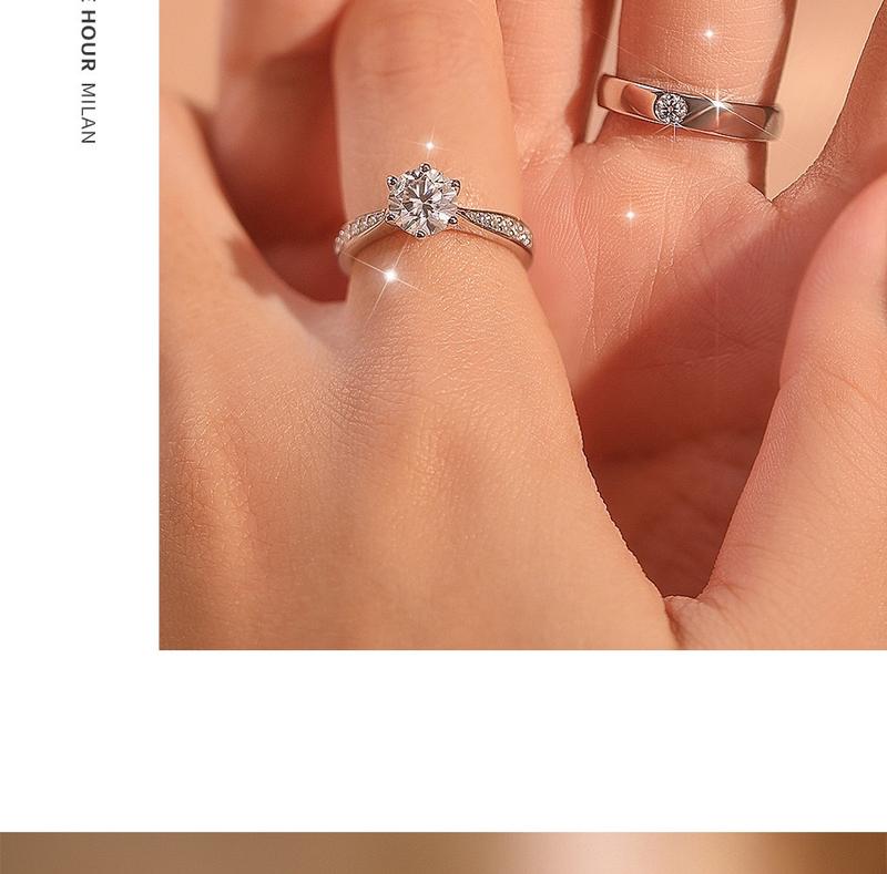 Product Introduction of OLTA Beautiful Design Ring,  Fashion, Adjustable Size, Multiple Styles Available, Suitable for Birthday and Wedding Gifts, Ring Opening 21