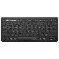 Gambar KEYBOARD OFFICE KANTOR MULTI DEVICE WIRELESS BLUETOOTH VERSION 5.0 ROBOT KB40 USB 2.4GHZ BLACK dari btgcom Kota Denpasar 4 Tokopedia