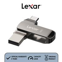Gambar Lexar JumpDrive Dual Drive D400 USB 3.2 Type-C - 64GB dari Teknologi Daring Official Kota Administrasi Jakarta Barat 1 Tokopedia