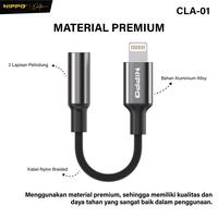 Gambar Hippo Kabel CONVERTER CLA-01 Lightning to DC Aux 3.5mm Audio Open Mic untuk Iphone 7 8 X XR 11 12 13 14 Pro Max Original Adapter dari Hippo Indonesia Kota Administrasi Jakarta Pusat 3 Tokopedia