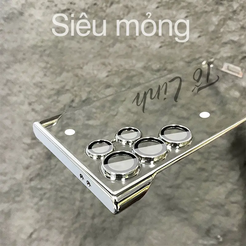 Ốp Điện Thoại, Siêu Mỏng, Thiết Kế Đơn Giản, Tùy Chỉnh Văn Bản, Tương Thích Với Samsung Galaxy S25 Ultra, S24 Ultra, S23 Ultra Và S22 Ultra, Ốp Lưng