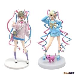 Lunk KAngel & Ame-chan Lot de 3 figurines d'anime, 9 cm et 13 cm, PVC, style moderne Lunk KAngel & Ame-chan Lot de 3 figurines d'anime, 9 cm et 13 cm, PVC, style moderne