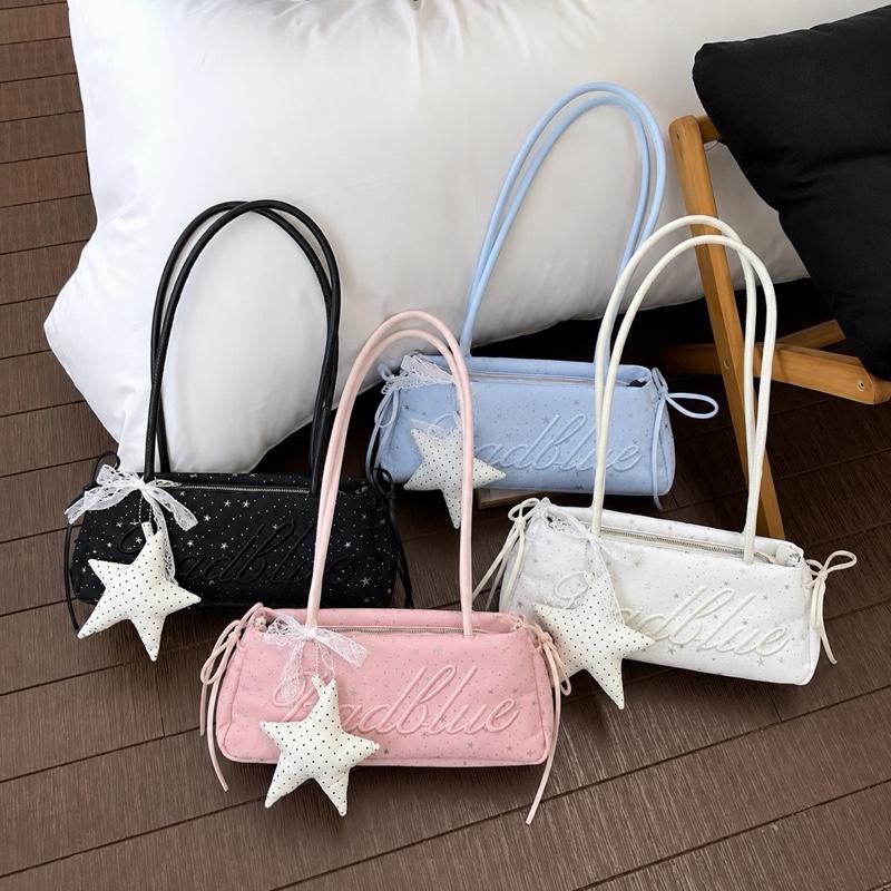 (Deal Mở Bán -Tặng Charm) Túi Xách Nữ Kẹp Nách Cầm Tay Da Cao Cấp Hoạ Tiết Ngôi Sao Sang Trọng AH285 Hoa Sữa Shop