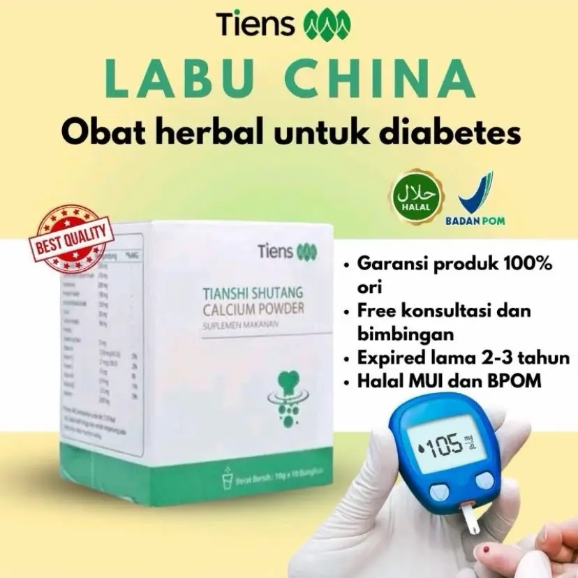 Shutang Calsium Powder - Susu Diabetes untuk Kesehatan Tulang bubuk labu