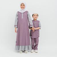 Gambar Appplekidz Gamis Anak Perempuan Tanggung Sarimbit Couple Laila dari Applekidz Indonesia Kab. Bandung 1 Tokopedia