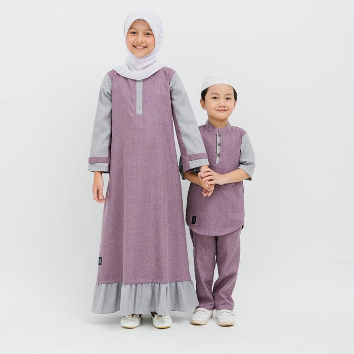 Gambar Appplekidz Gamis Anak Perempuan Tanggung Sarimbit Couple Laila dari Applekidz Indonesia Kab. Bandung Tokopedia