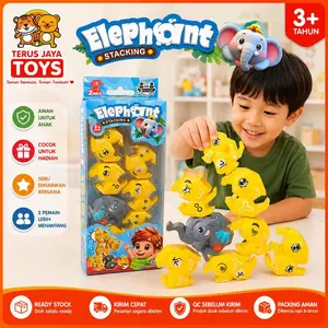 Miracle Online Shop - Mainan Stacking Elephant Game